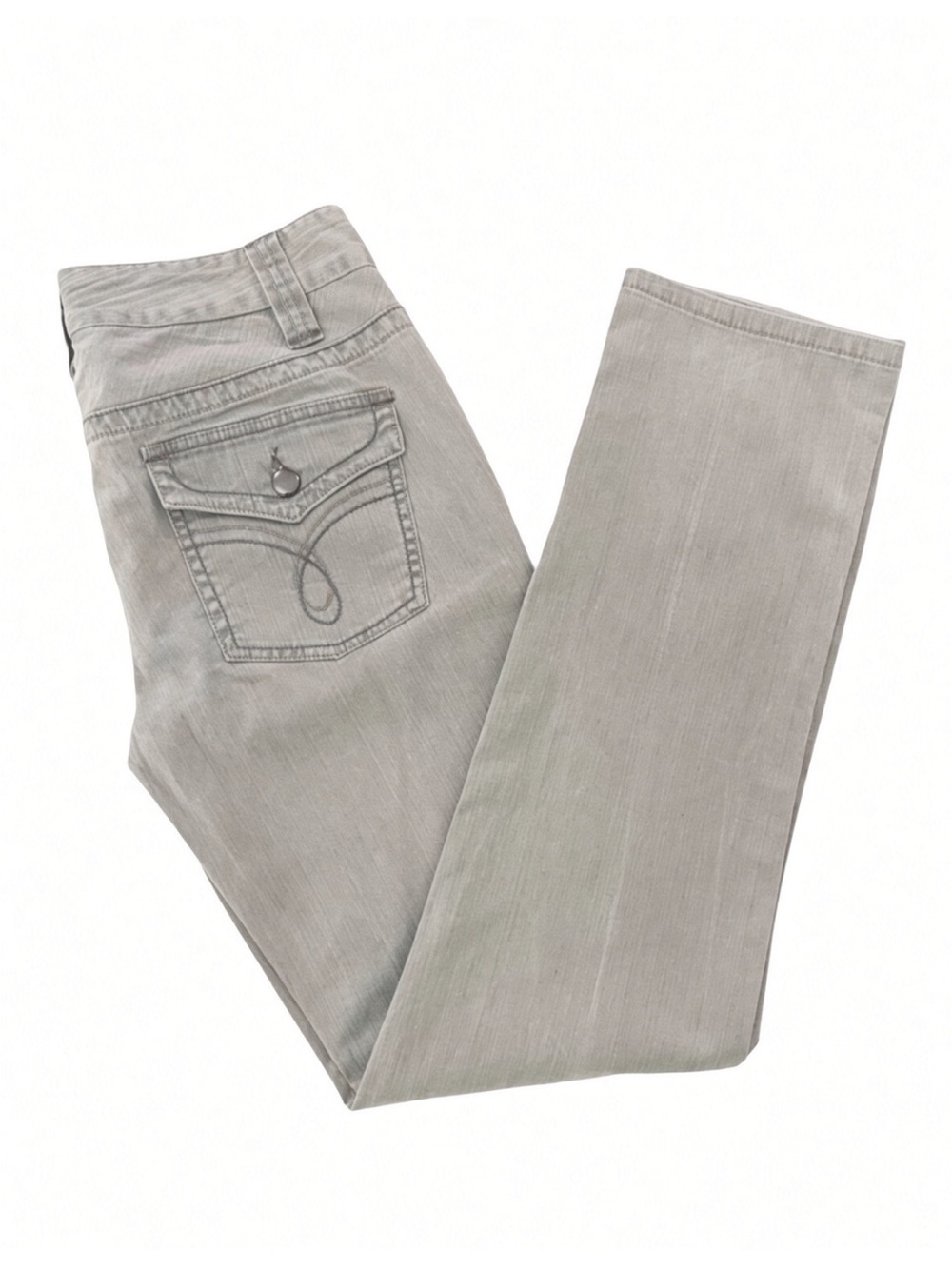 Calvin Klein Skinny Slim Fit Jeans 8 Gray NWT